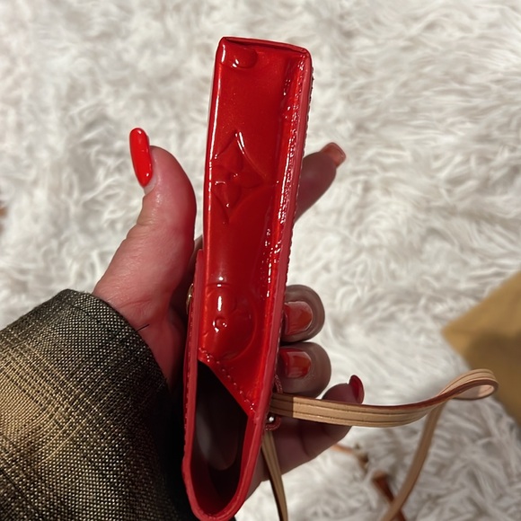 Louis Vuitton Vernis Mono cigarette case red - Picture 7 of 9